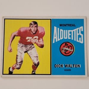 CFL 1964 Walton Card Montreal
